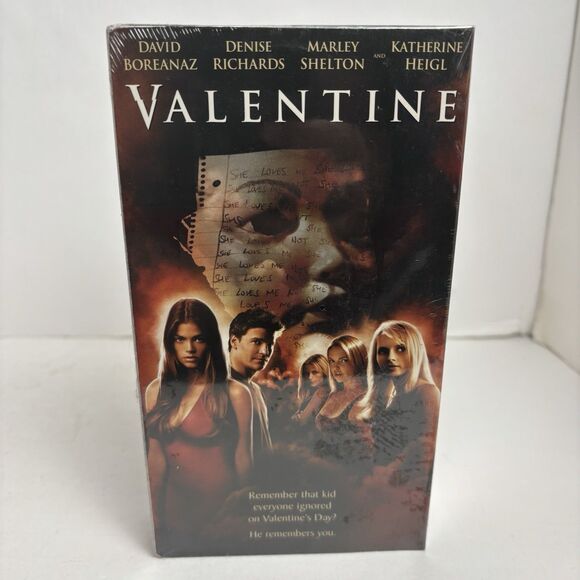 Valentine (VHS, 2001) NEW FACTORY SEALED - Picture 1 of 6